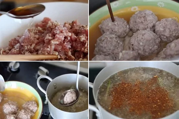 Cách Làm Xíu Mại Ăn Bánh Căn