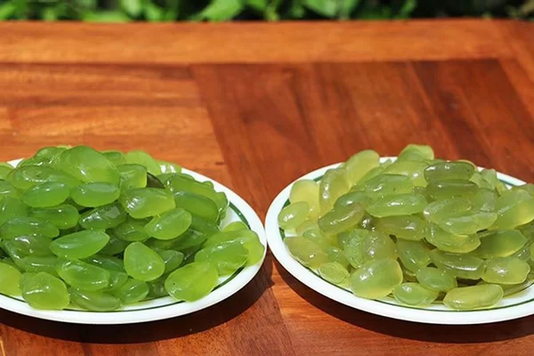 Hạt đác rim xong có vị ngọt nhẹ