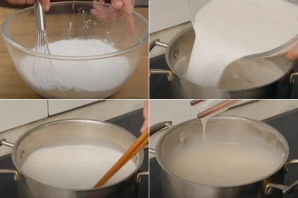 Nấu Bột Bánh Đúc