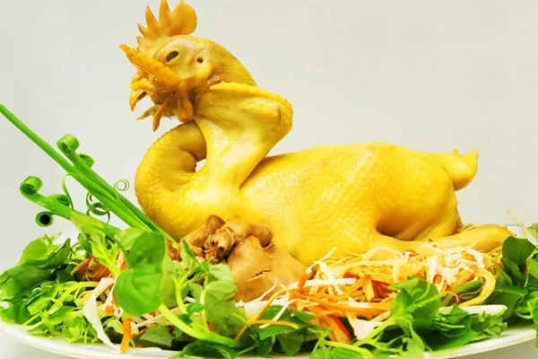 cách luộc gà ngon da giòn