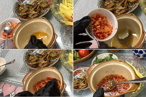 Pha Nước Xốt Trộn Gỏi