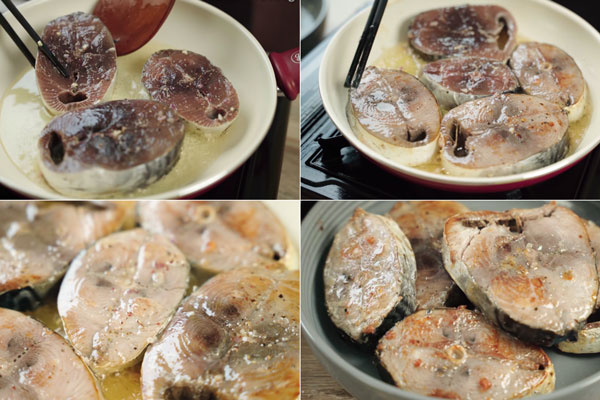 Chiên sơ cá giúp cá săn và không bị nát