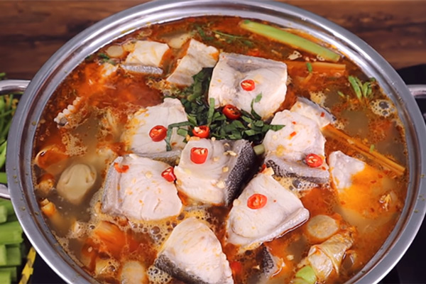 Lẩu Cá Bớp Sa Tế