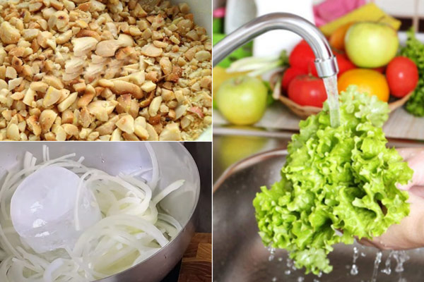 Nguyên liệu làm tăng thêm vị ngon của gỏi cá trích